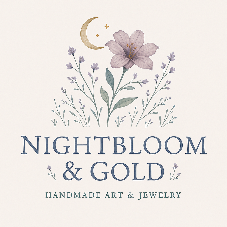 Nightbloom and Gold logo